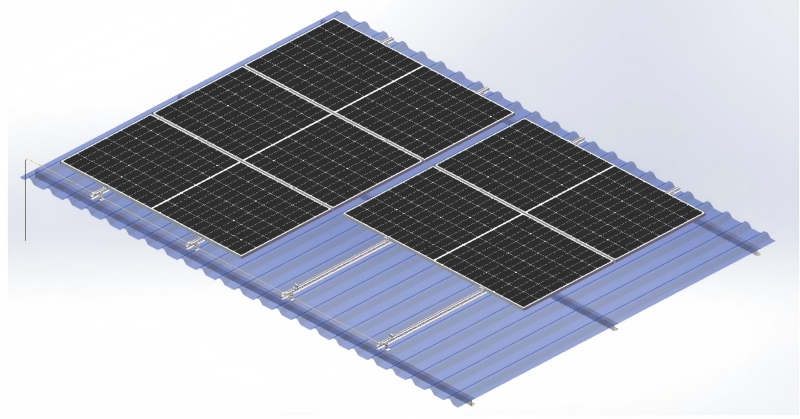 Como montar um painel solar no telhado?