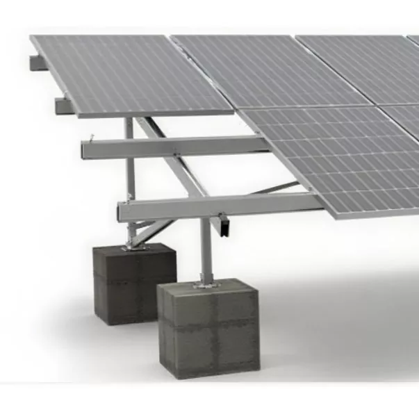 O que são sistemas de kits de montagem solar para telhado plano?