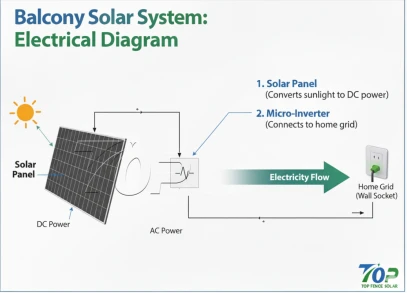 Como funciona o sistema solar da varanda?