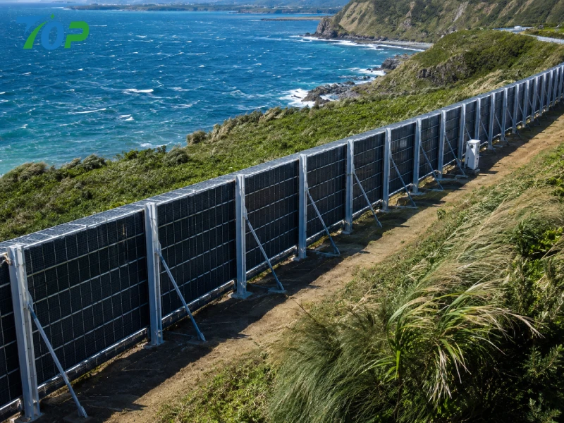 Reforço de cerca fotovoltaica em regiões com ventos fortes: Guia de engenharia para empreiteiros e instaladores de EPC