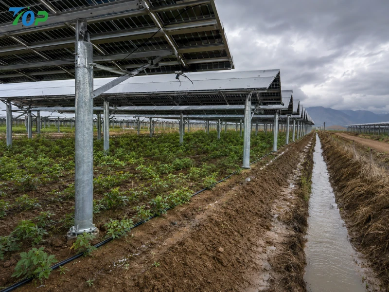 Sistemas agrícolas de montagem solar e seu impacto na umidade do solo: insights de engenharia para projetos agrovoltaicos