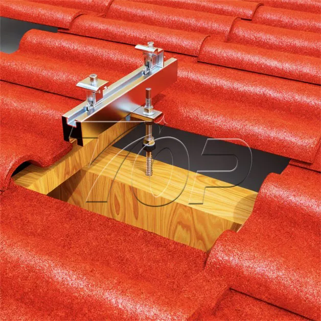 Parafusos de suspensão para painéis solares