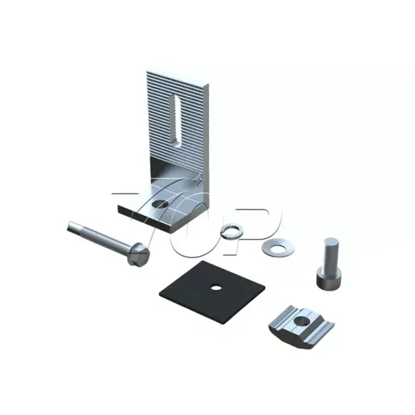 Kit de montagem solar para telhado de pés L