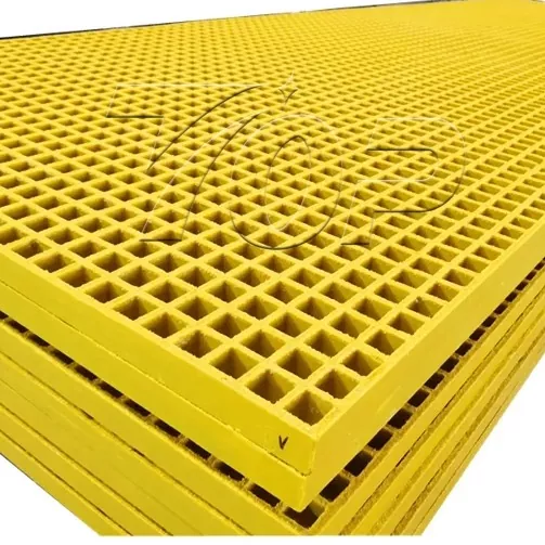 Grade moldada de fibra de vidro