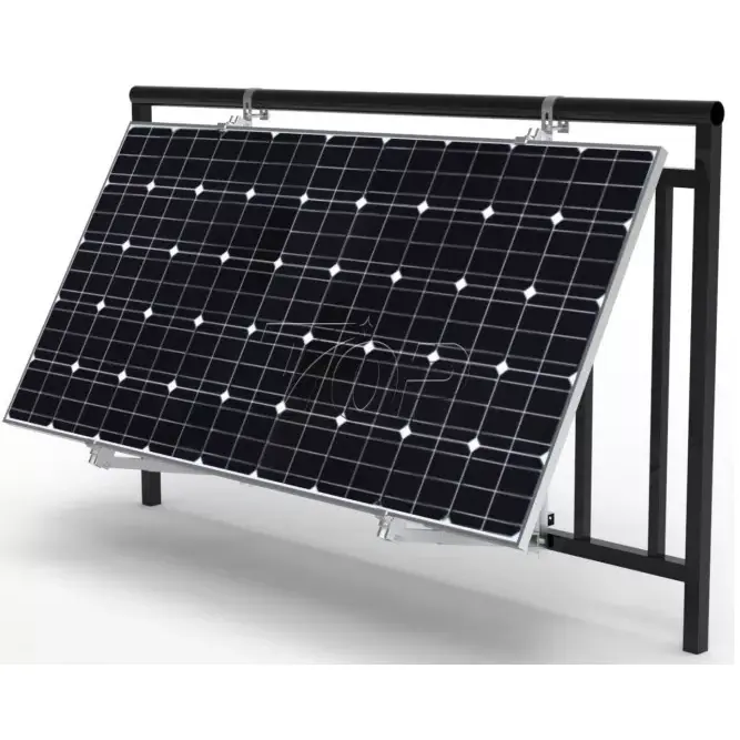 Kit de suporte de tripé fotovoltaico para varanda