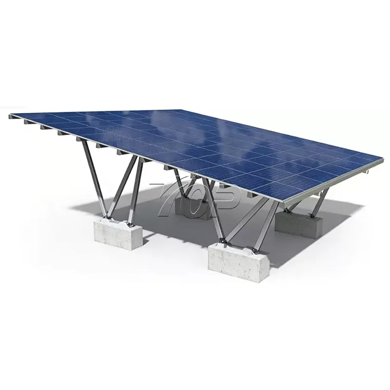 Estruturas solares para garagem