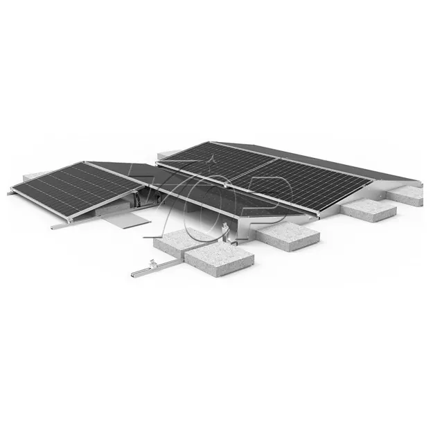 Sistema de montagem de lastro solar