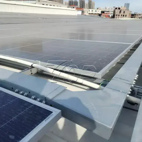 Sistema de gerenciamento de bandeja de cabos para painel solar