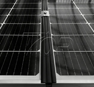 Tira de borracha impermeável para vedação de painel solar