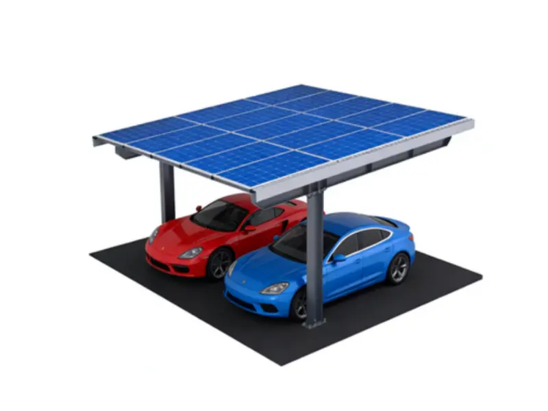 Estruturas de aço solar para garagem